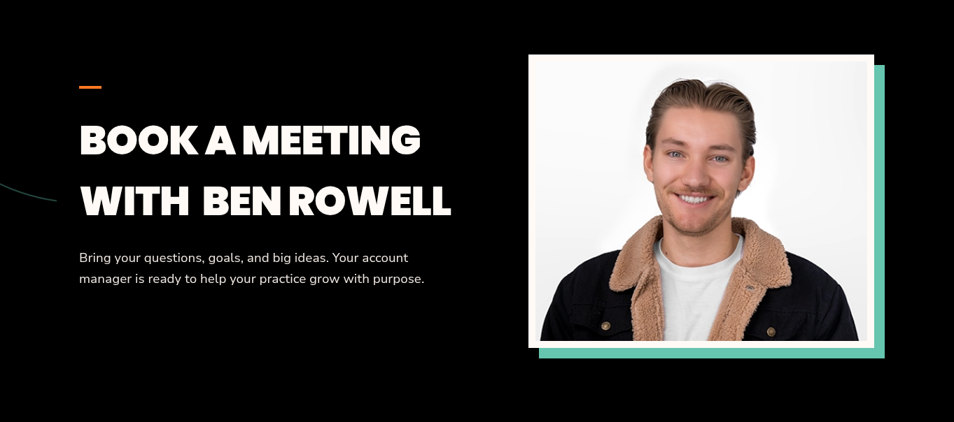 4ECPS - Book a Meeting with Ben Rowell